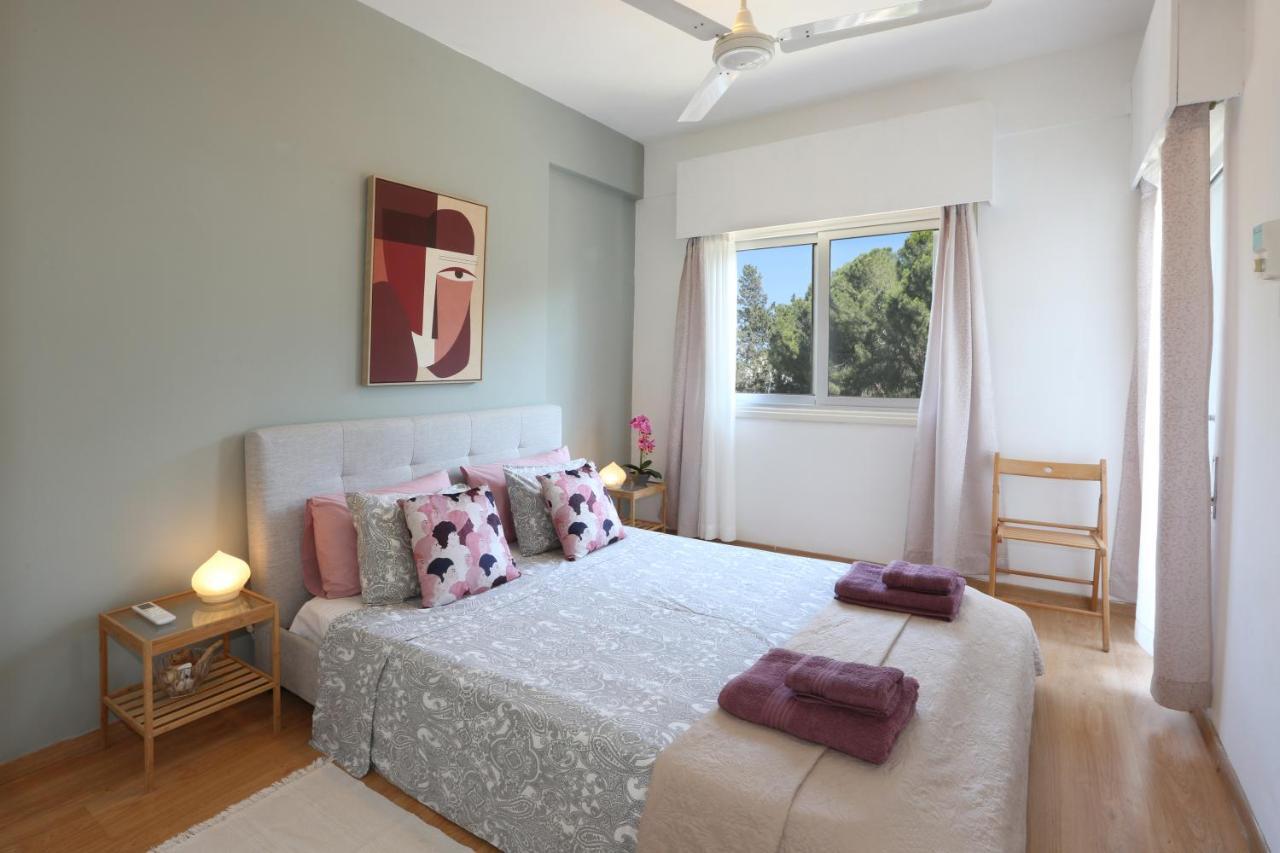 Cozy Holiday Apartment In Larnaca Near Foinikoudes Extérieur photo